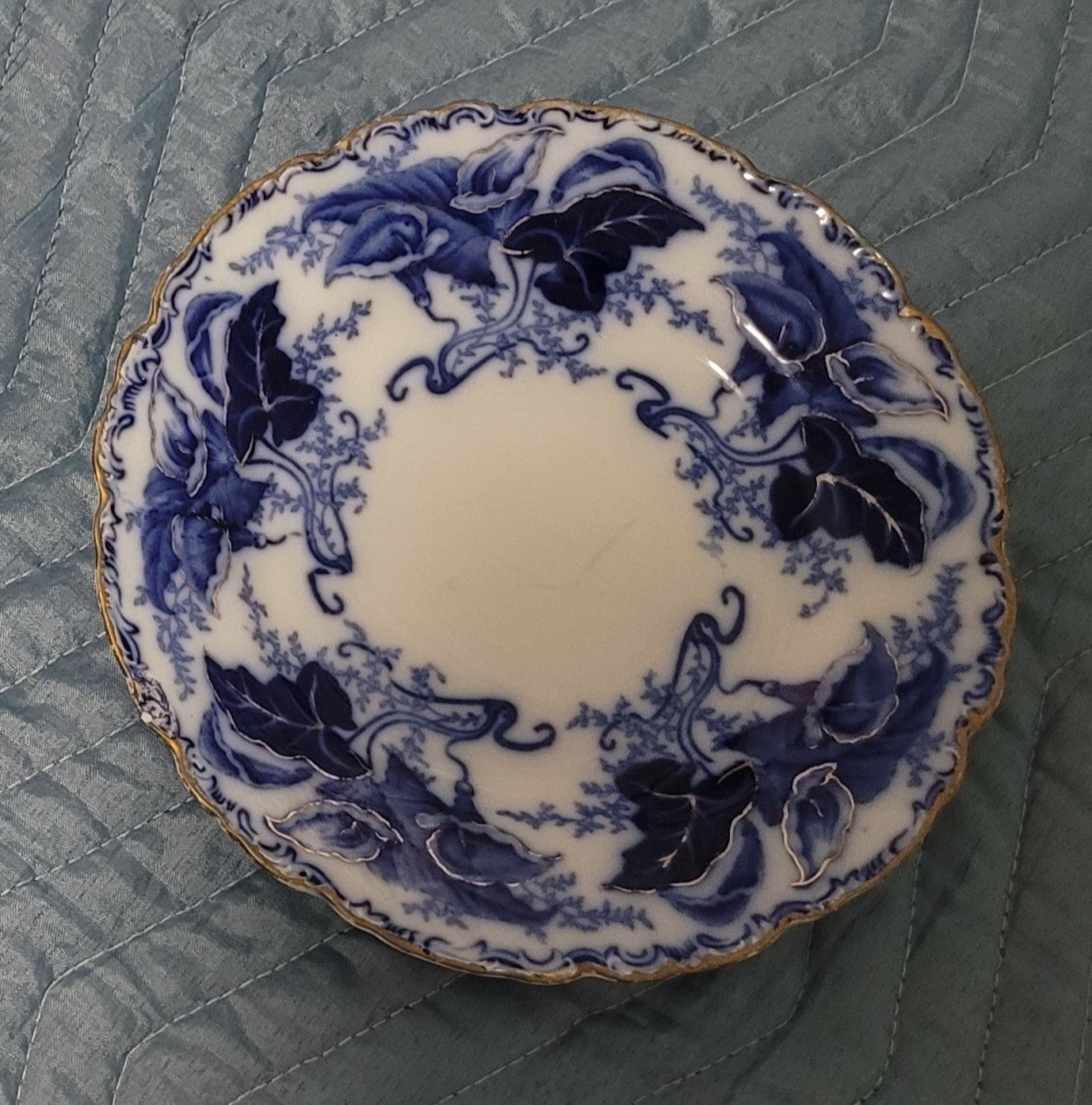 Johnson Bros Fulton Flow Blue Plate - 9"