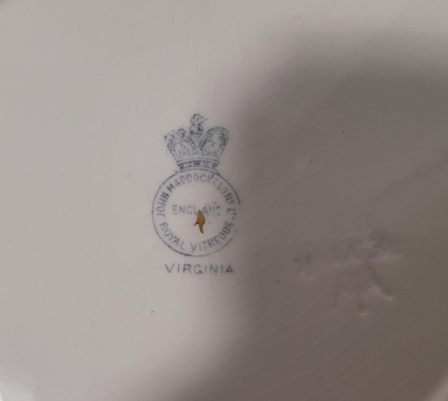 Antique John Maddock Virginia Platter Set