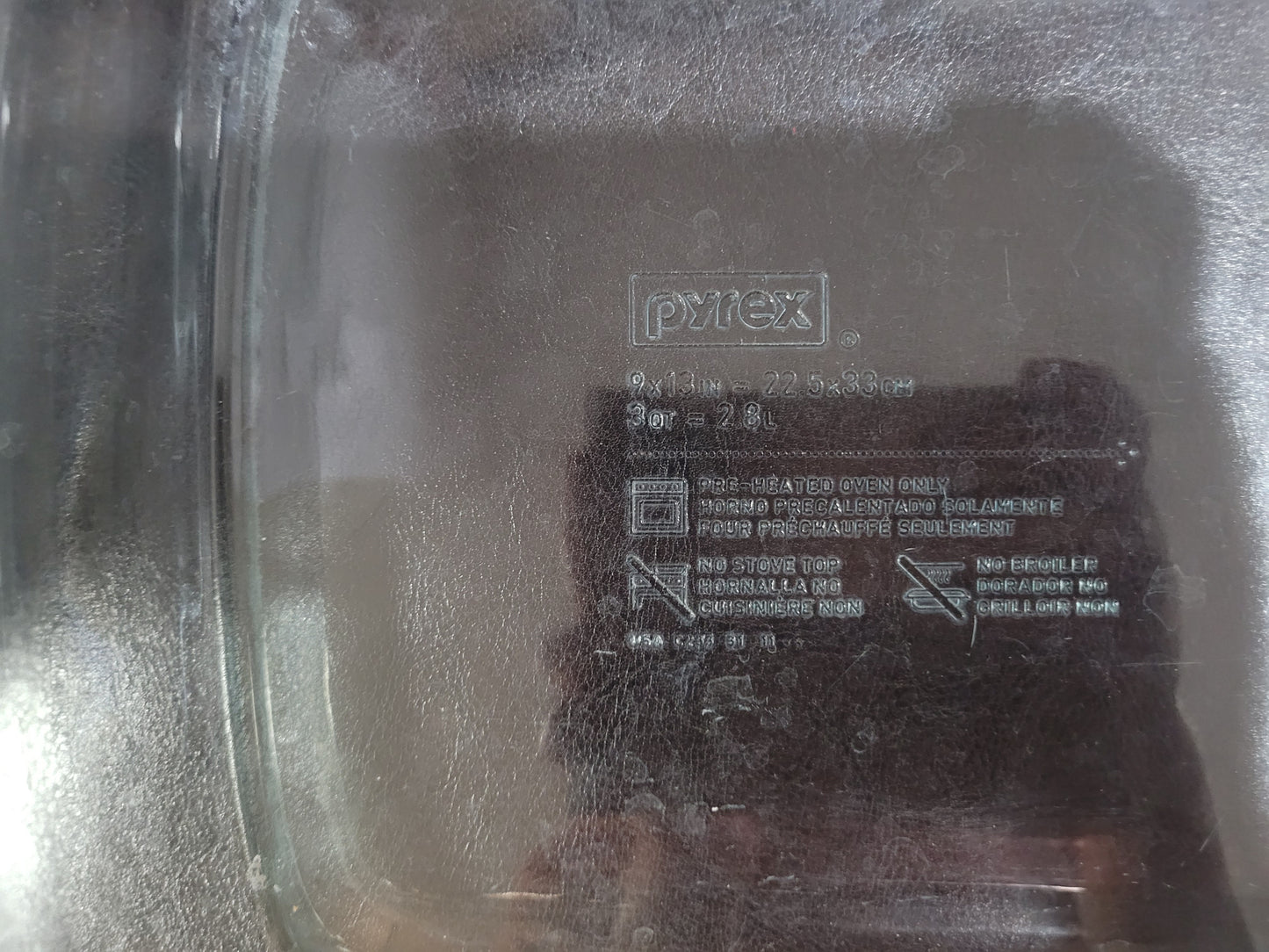Pyrex 2 Piece Oblong Bakeware Value Pack, 3 Quart/2 Quart, Clear