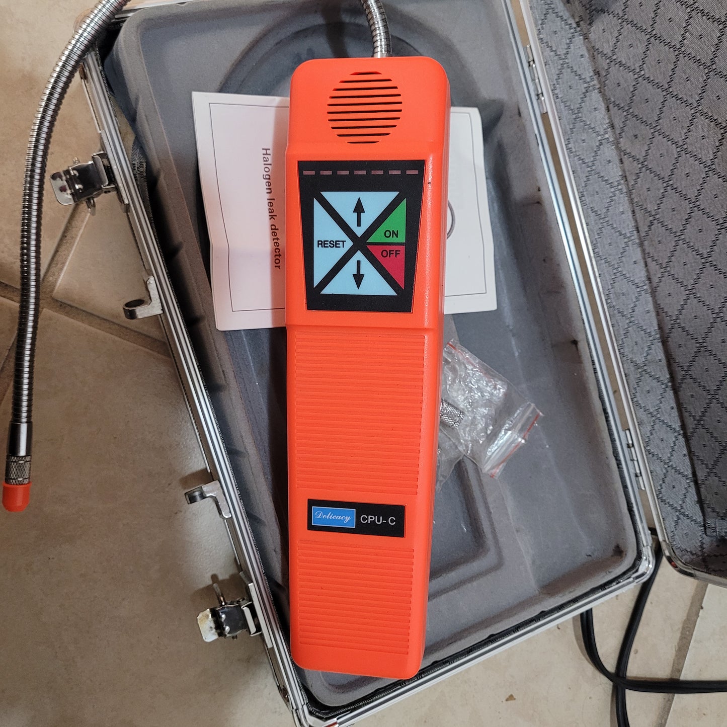 Delicacy CPU-C Automatic Halogen Leak Detector - Never Used