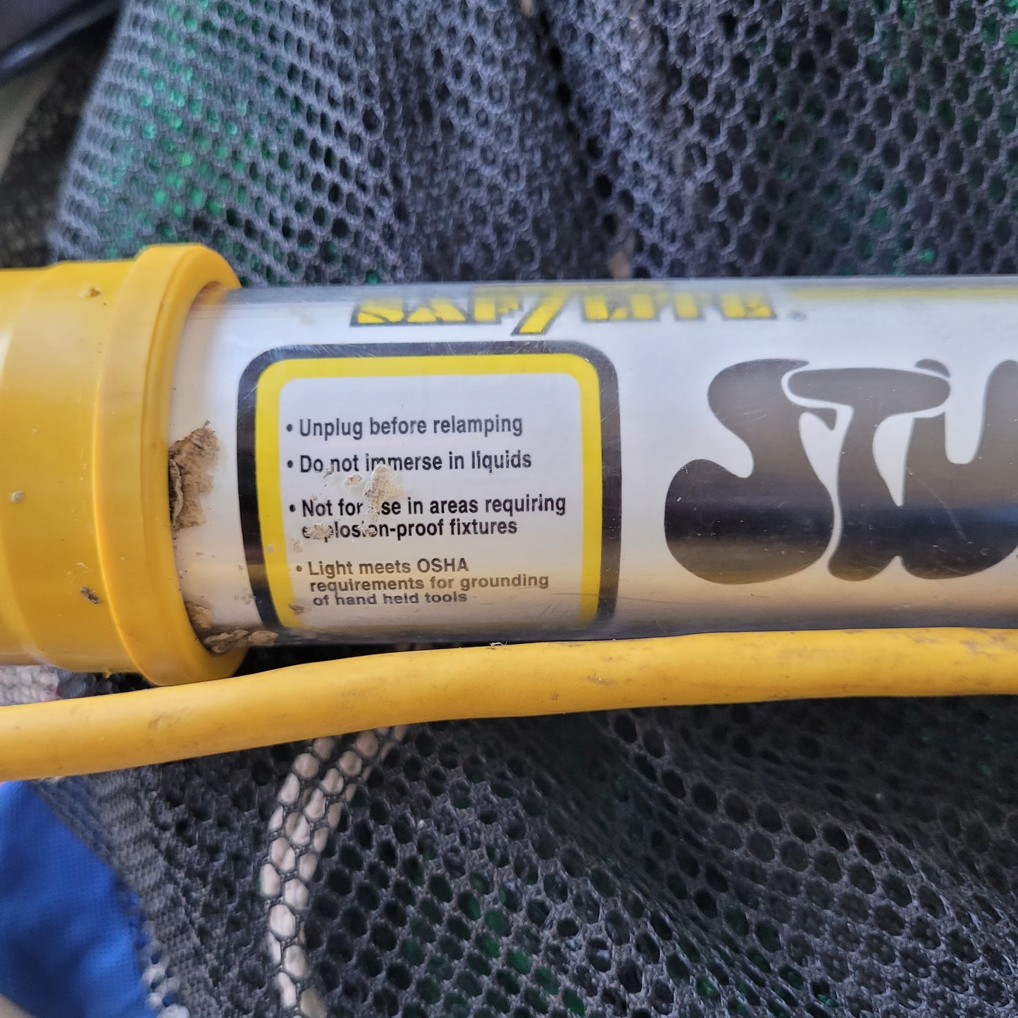 Stubby 120 Volt Fluorescent Work Light