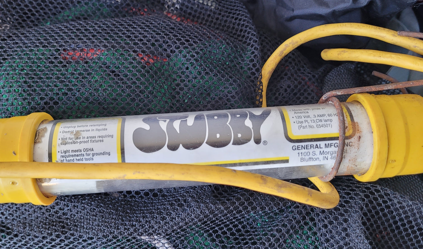 Stubby 120 Volt Fluorescent Work Light