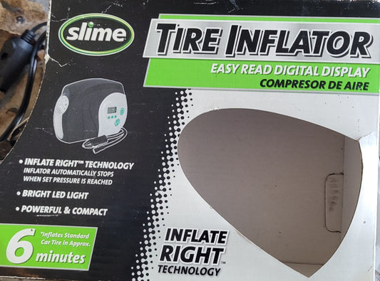 Slime digital tire inflator 40022 & repair reaming tool
