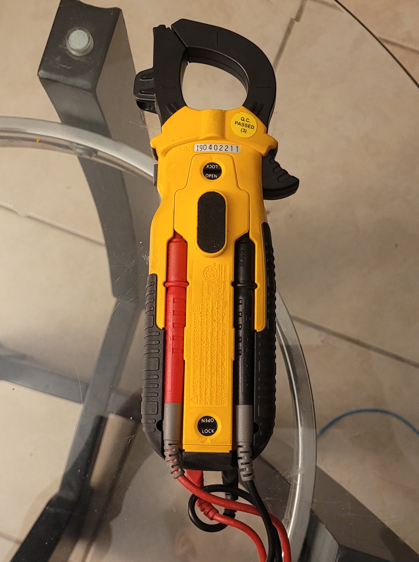 UEi DL479 HVAC Clamp Meter w/ Leads & Probe