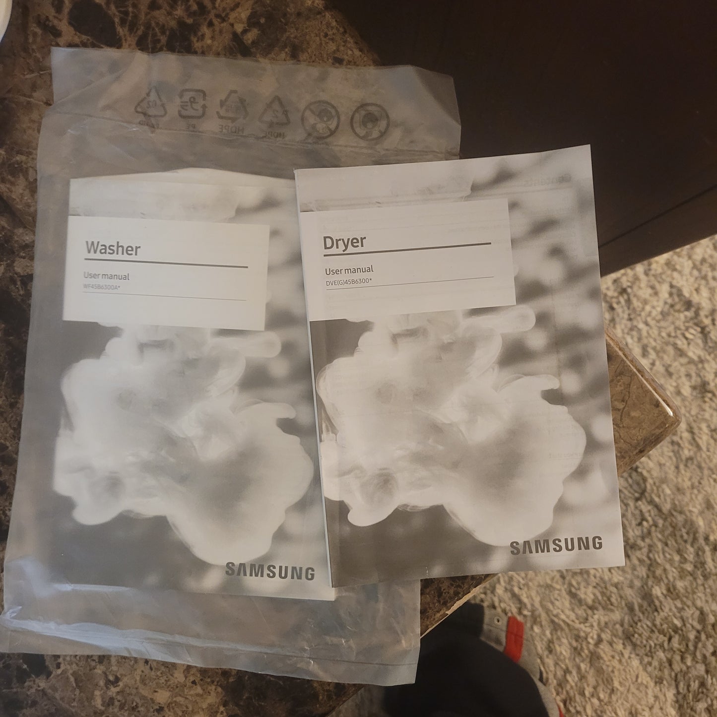 Samsung Wireless SmartThings Washer and Dryer Set - Platinum