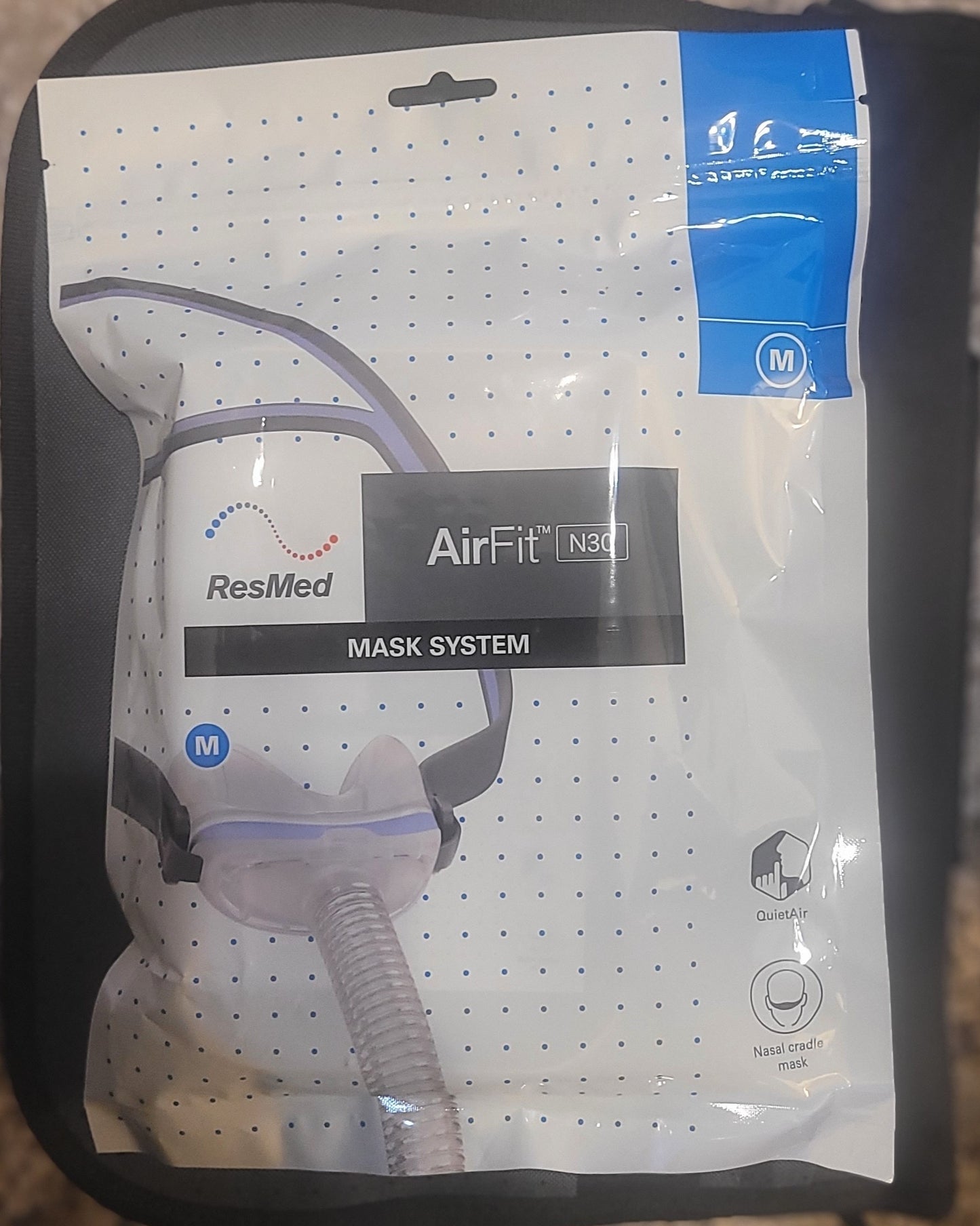 ResMed AirFit N30 Nasal CPAP Mask - Med