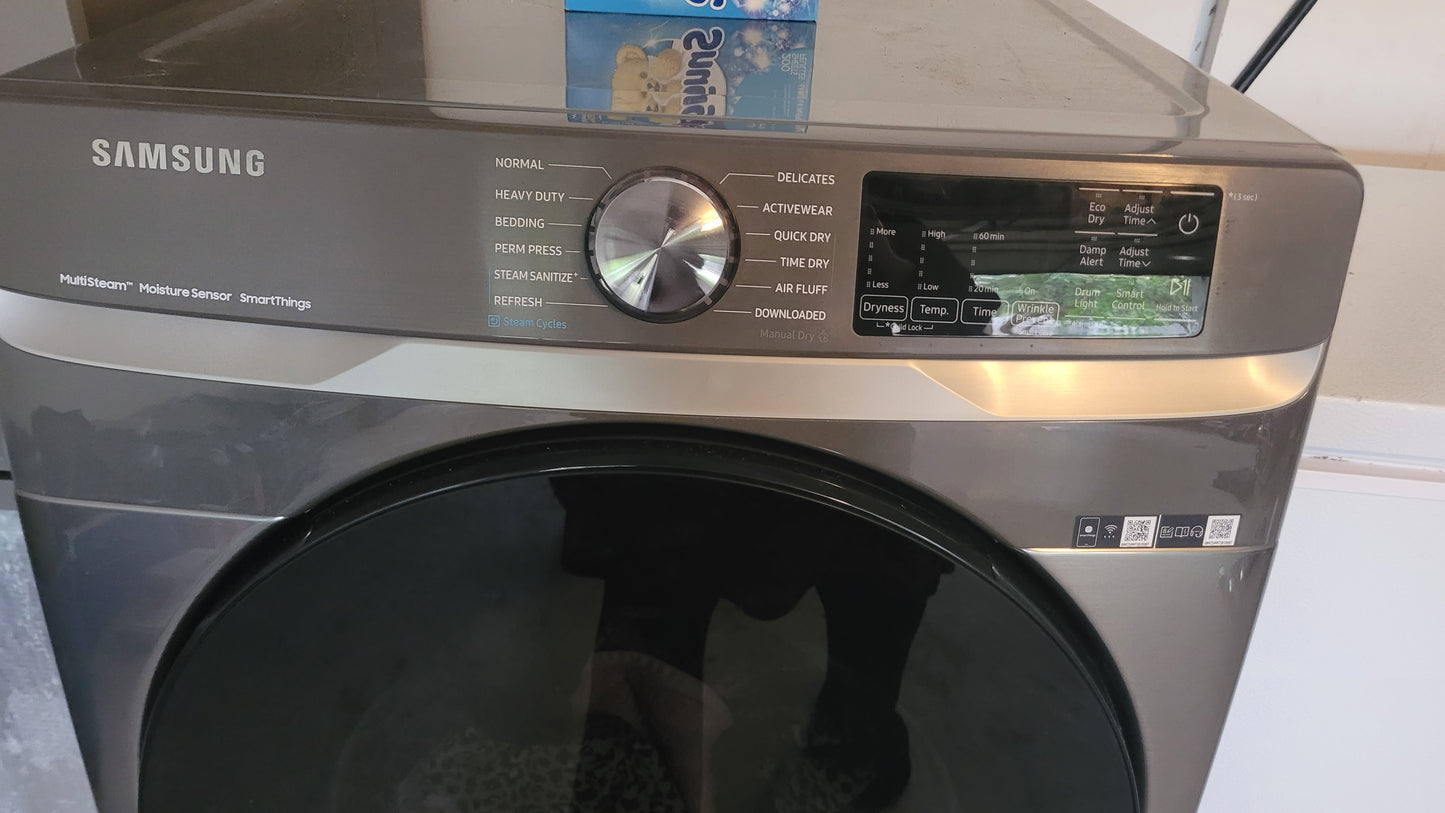 Samsung Wireless SmartThings Washer and Dryer Set - Platinum