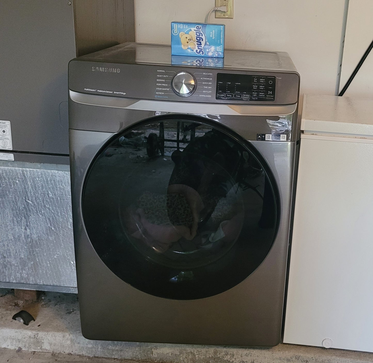 Samsung Wireless SmartThings Washer and Dryer Set - Platinum