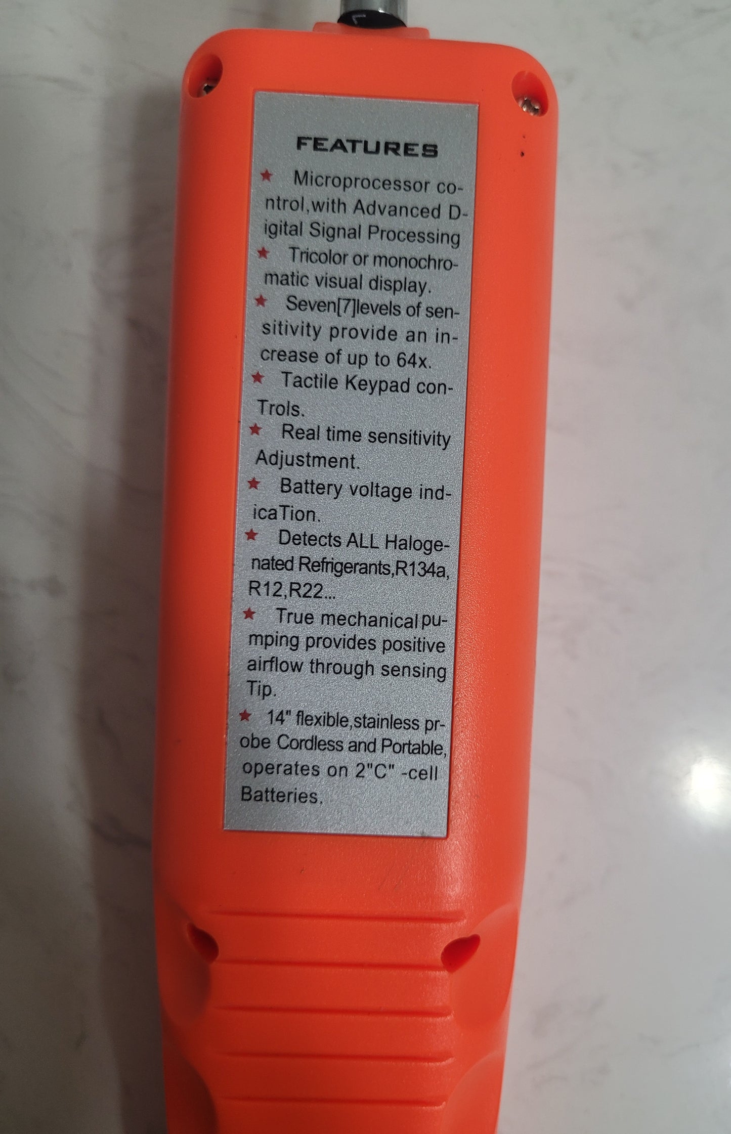 Delicacy CPU-C Automatic Halogen Leak Detector - Never Used