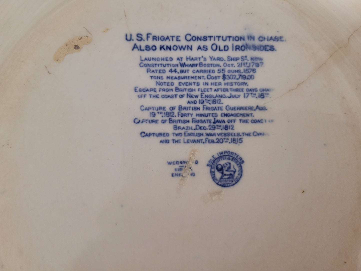 US Frigate Plate