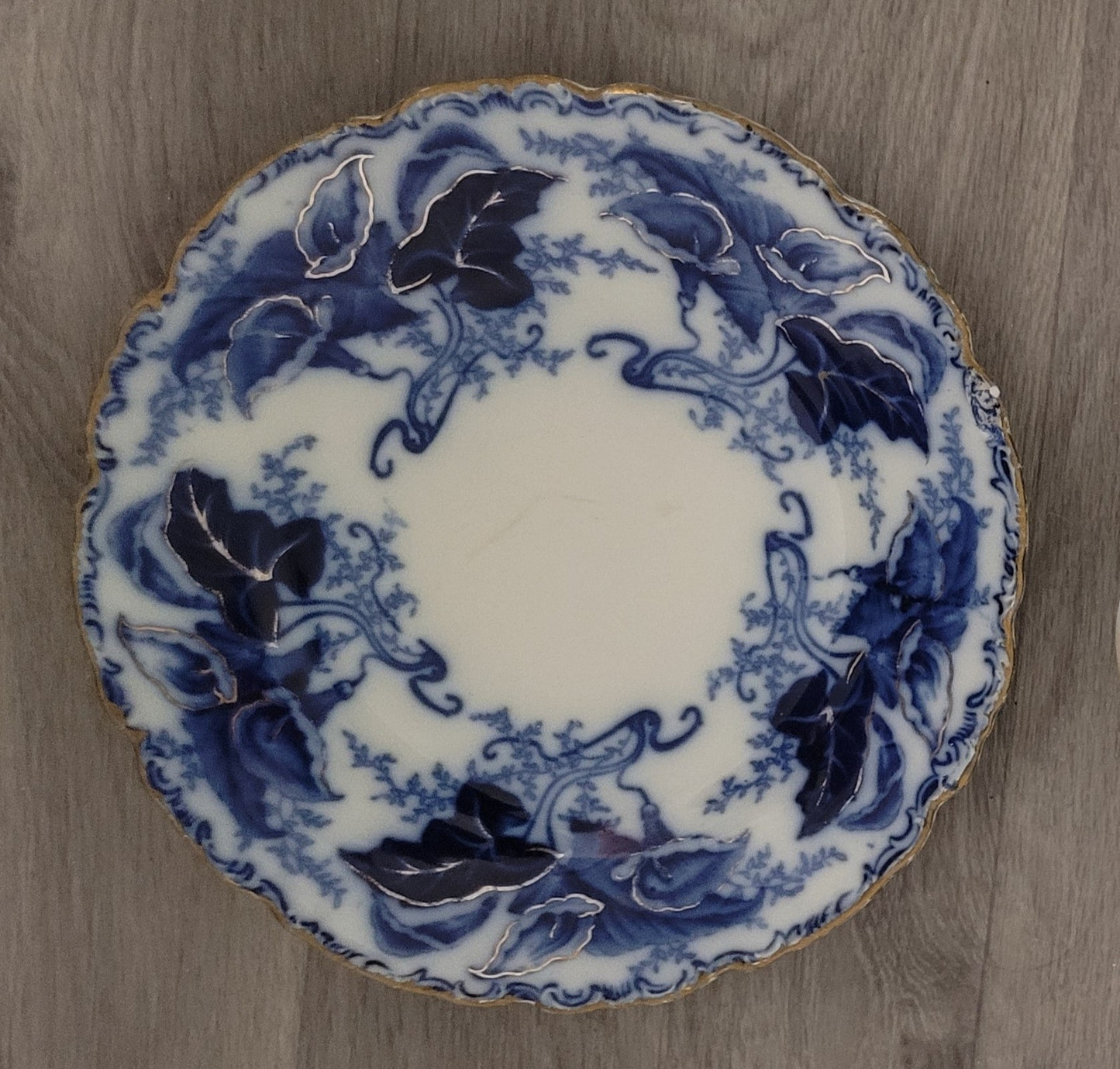 Johnson Bros Fulton Flow Blue Plate - 9"