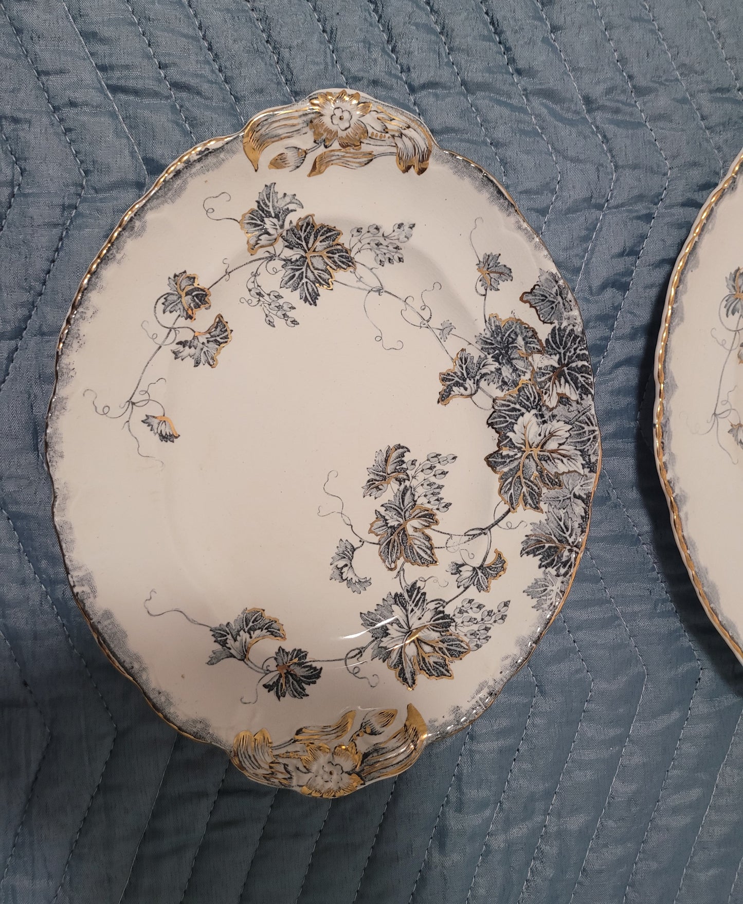 Antique John Maddock Virginia Platter Set