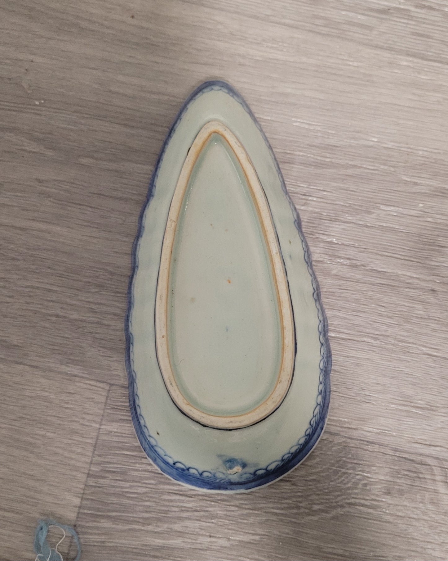 Antique Blue Teapot