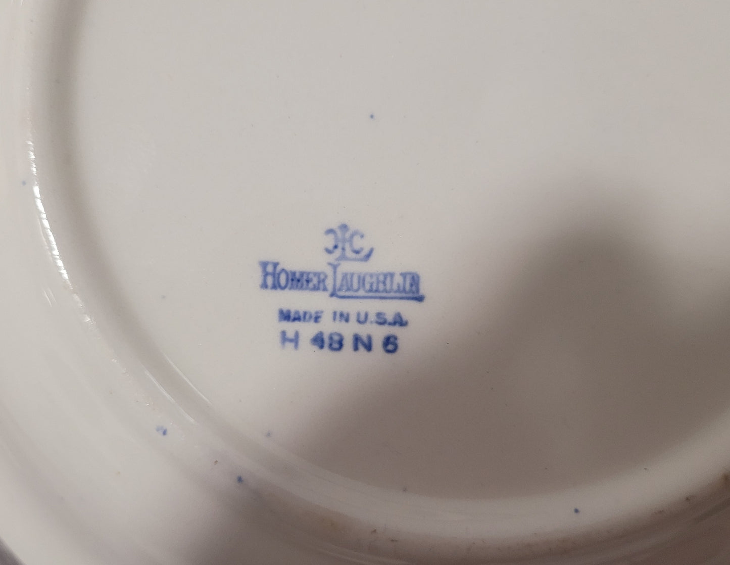 Vintage Homer Laughlin "Blue Willow" Bowl Set - 7 Pieces