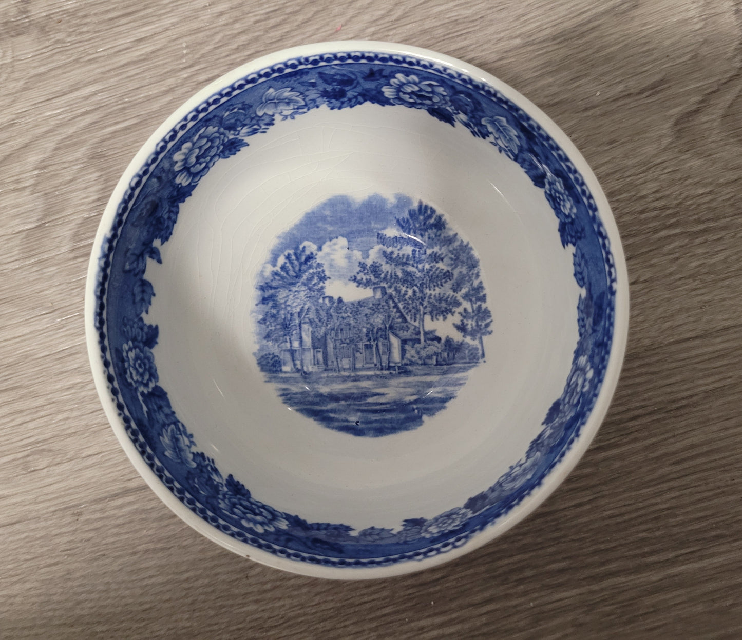 Vintage Alfred Meakin Staffordshire Blue Set