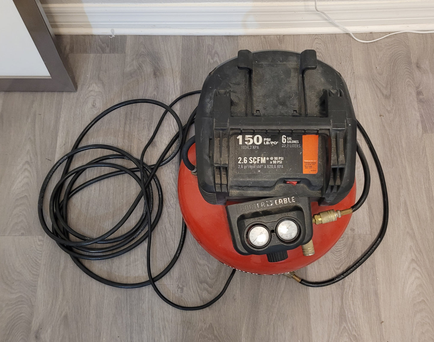 Porter-Cable 6-Gallon Pancake Air Compressor
