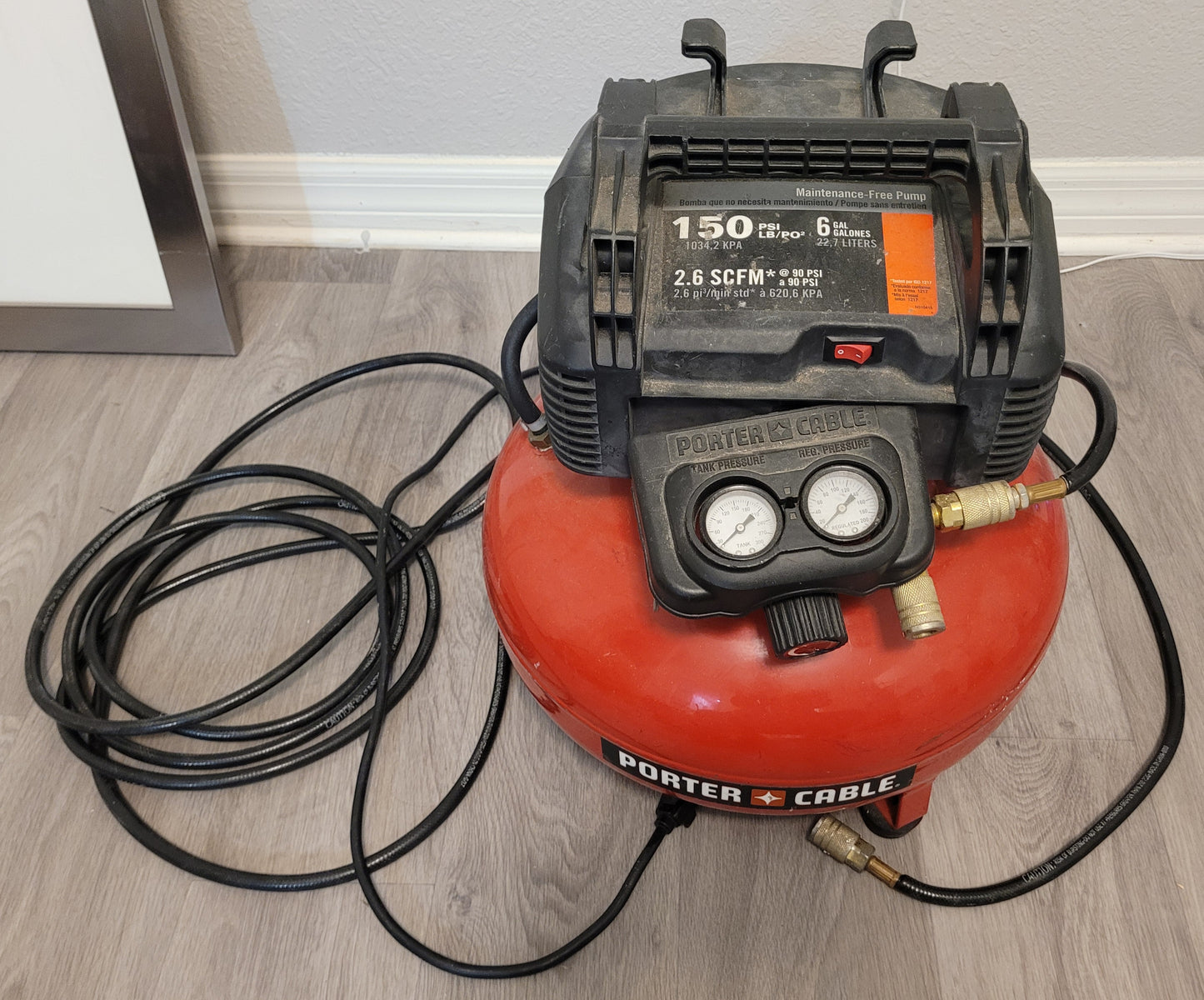 Porter-Cable 6-Gallon Pancake Air Compressor