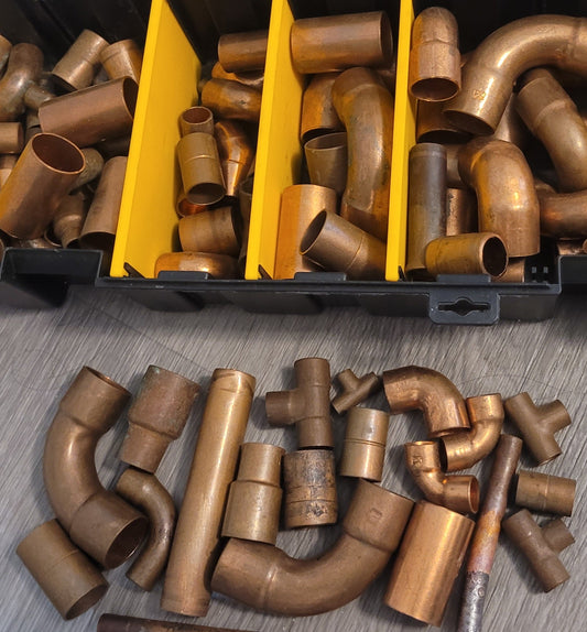 Scrap Copper Pieces 10 Lbs - Grade 1