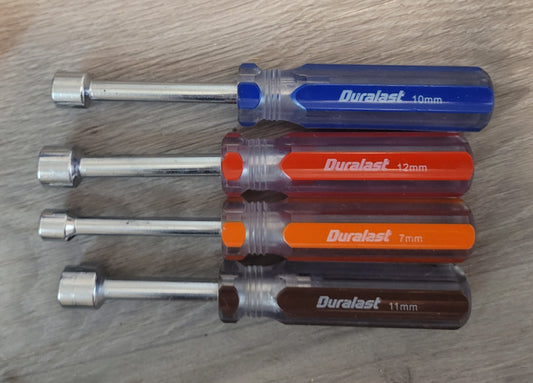 4pcs Great Neck & Duralast Metric Nut Driver Set