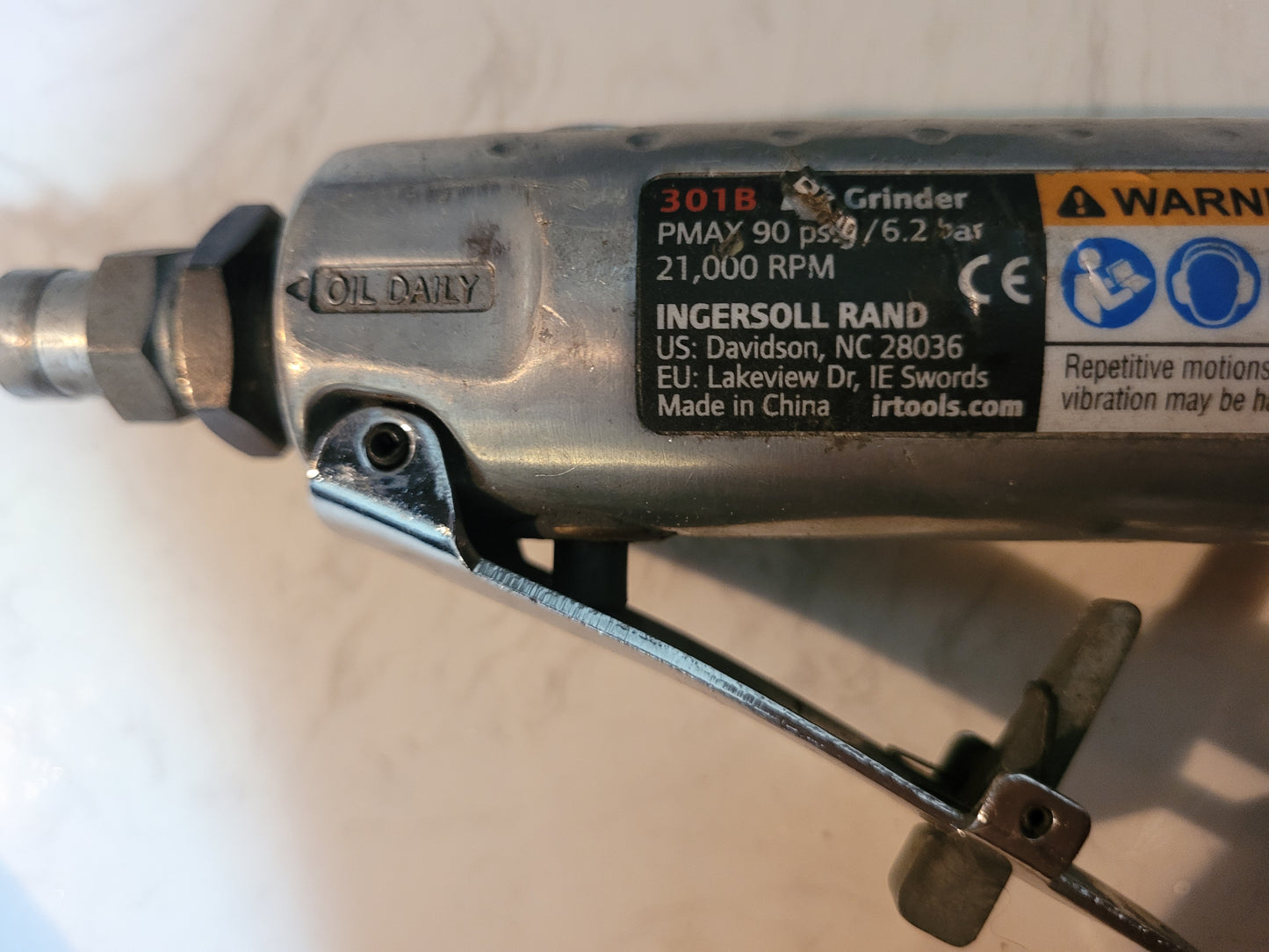 Ingersoll Rand 301B Angle Die Grinder