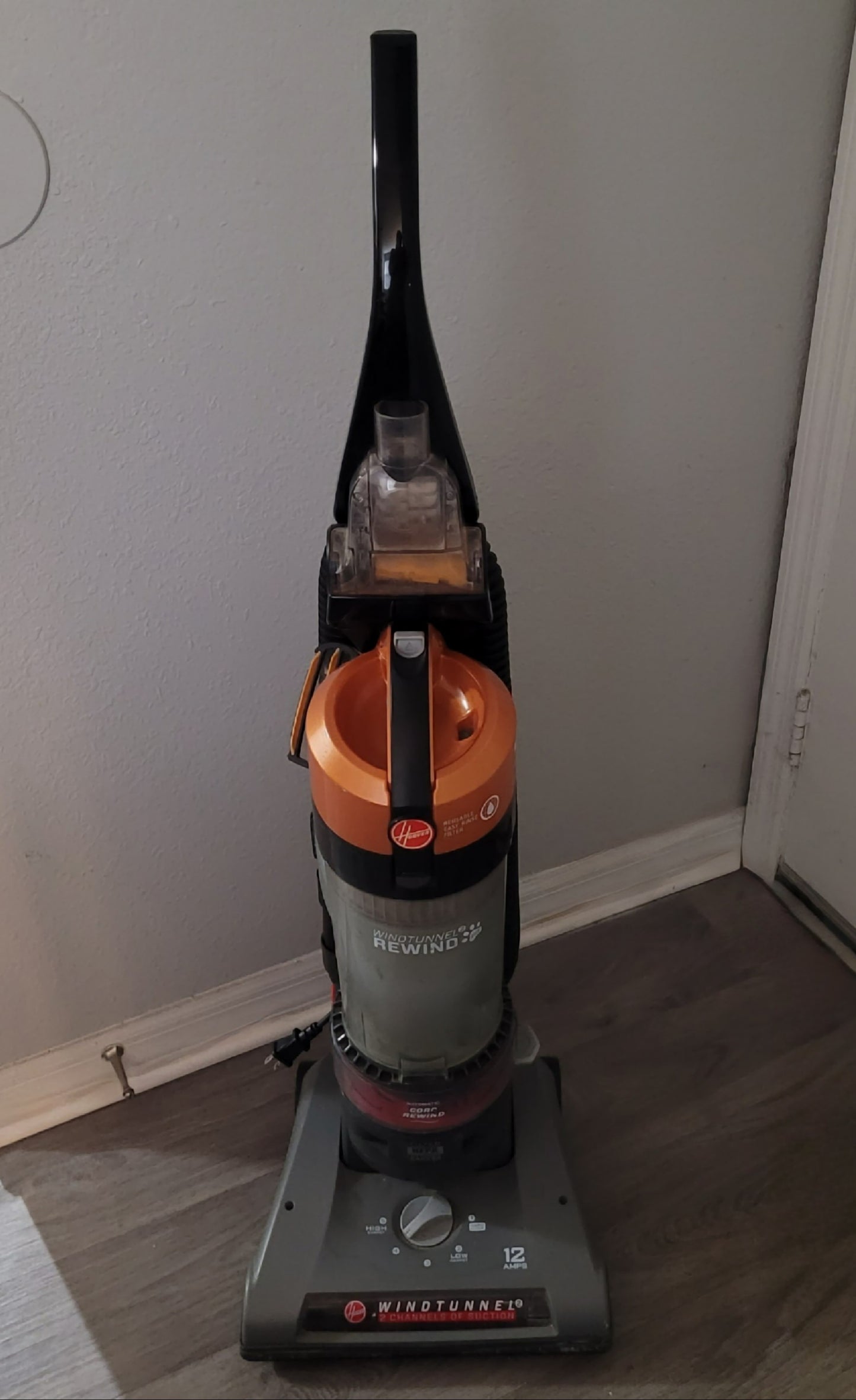 Hoover 2 Rewind Pet Upright Vacuum UH70832