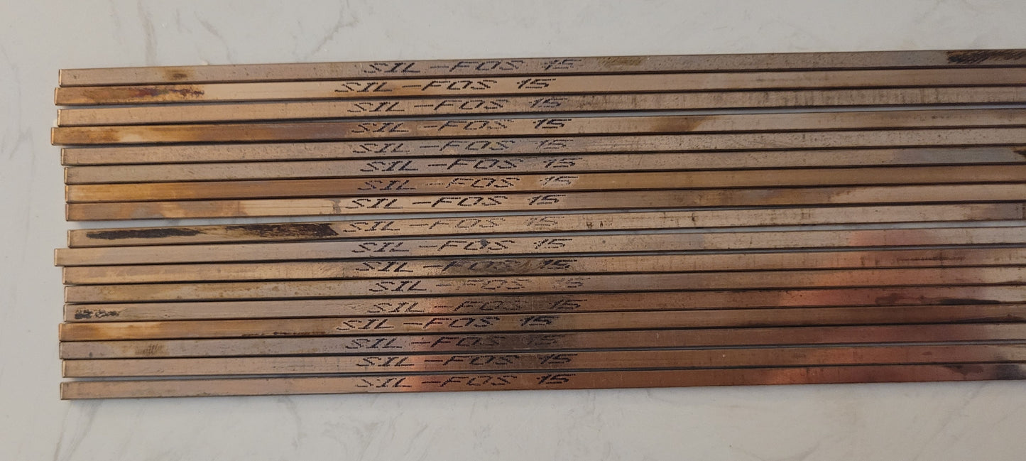 Lucas-Milhaupt Sil-Fos Brazing Rods Bundle