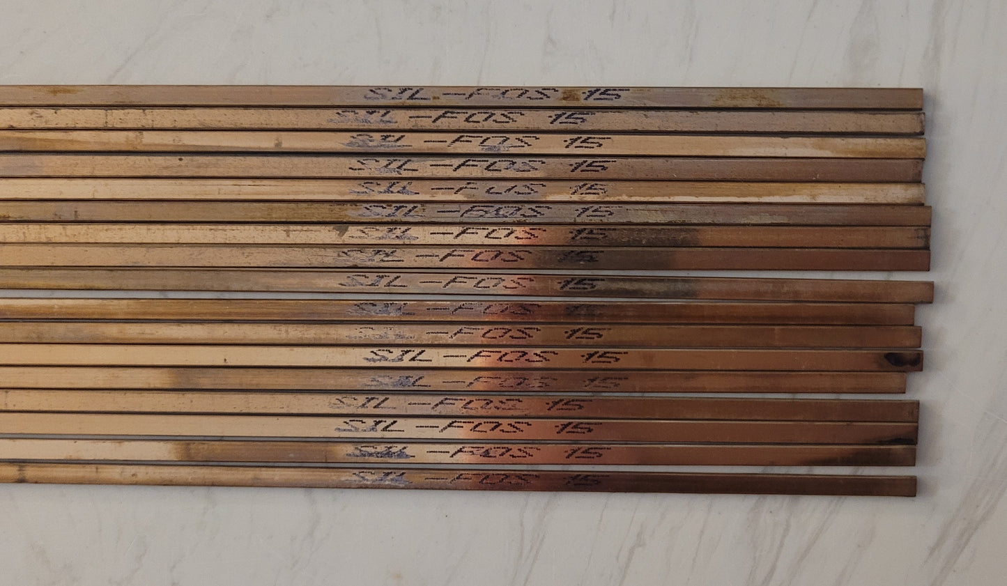 Lucas-Milhaupt Sil-Fos Brazing Rods Bundle
