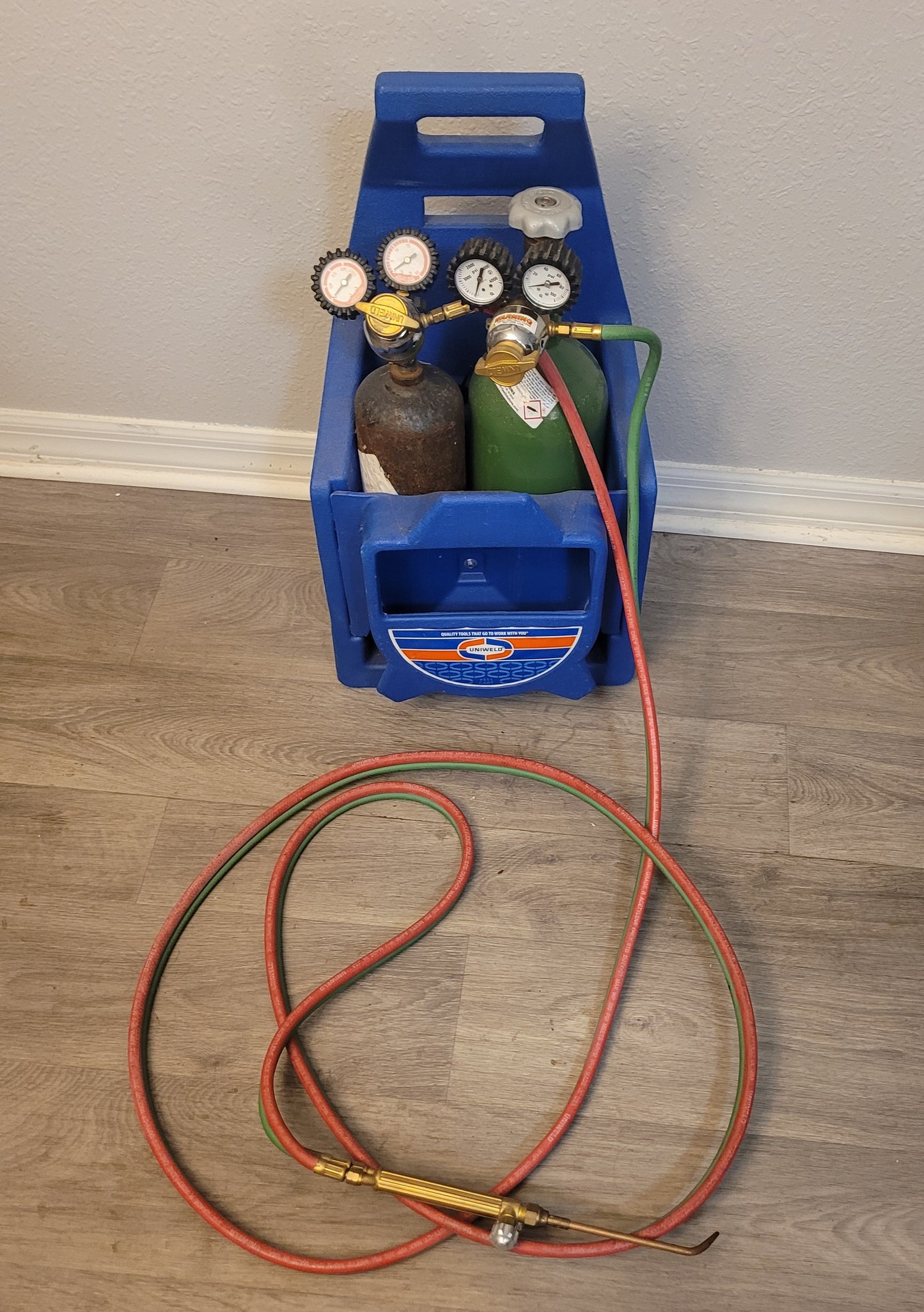 Uniweld Portable Oxy-Acetylene Welding, Brazing, and Cutting Kit