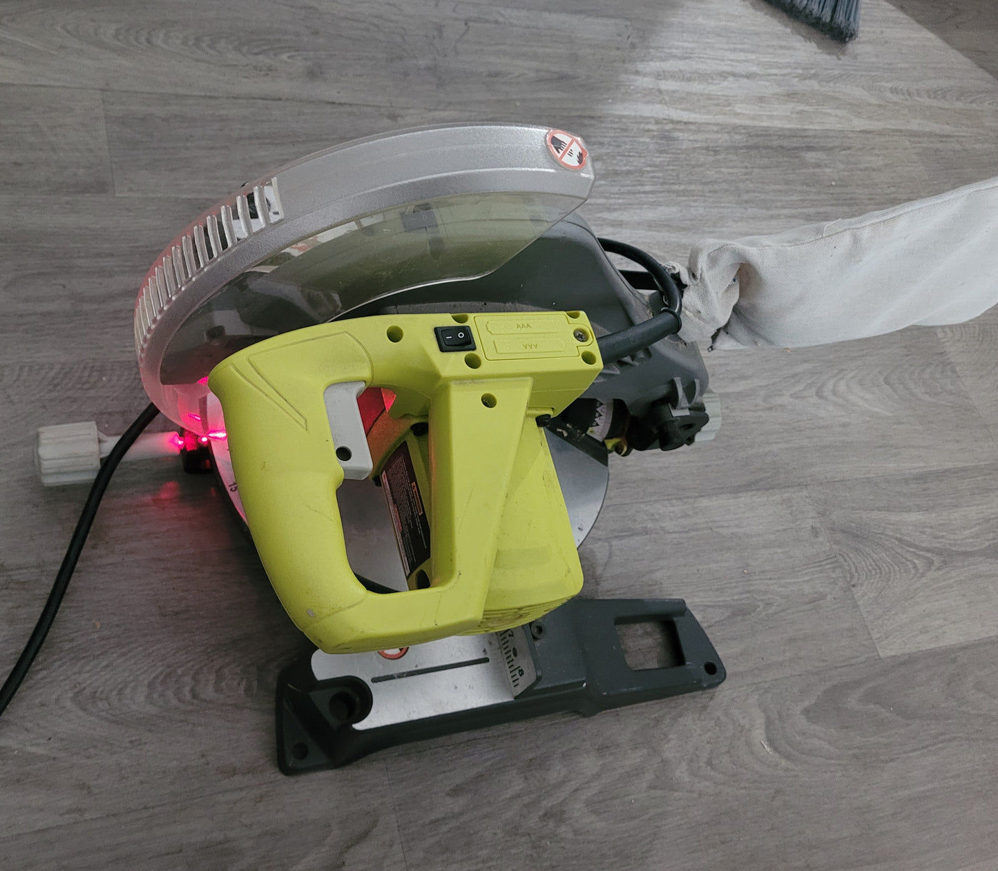 RYOBI TS1345L 10" Compound Miter Saw with Laser
