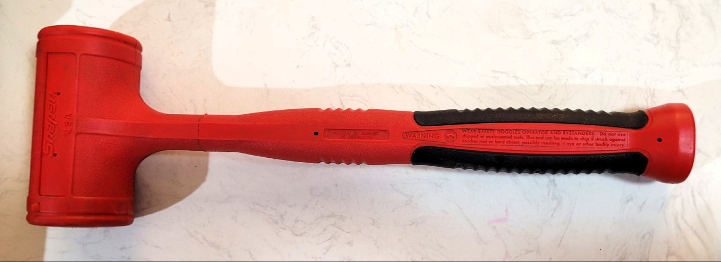 Snap-on 48 oz Dead Blow Hammer - Red