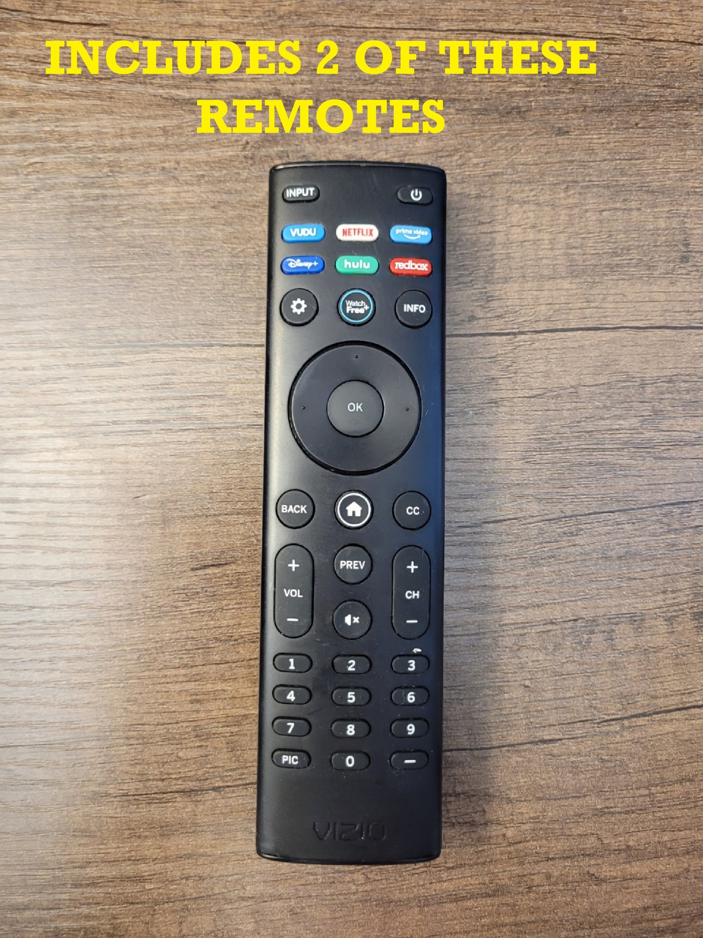 Vizio 65" 4K Smart TV V655-H19 & 2 Remotes