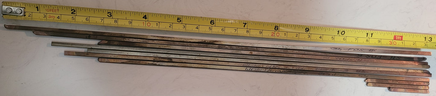 Harris & Sil-Fos 15% / 6% Silver Brazing Rods Partials Lot