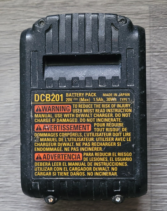 Dewalt 20V Max 1.5Ah Lithium Ion Battery