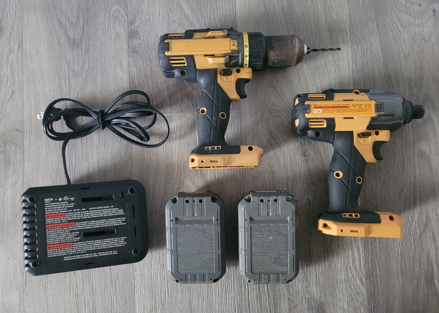 Bostitch 18V 2-Tool Cordless Combo Kit