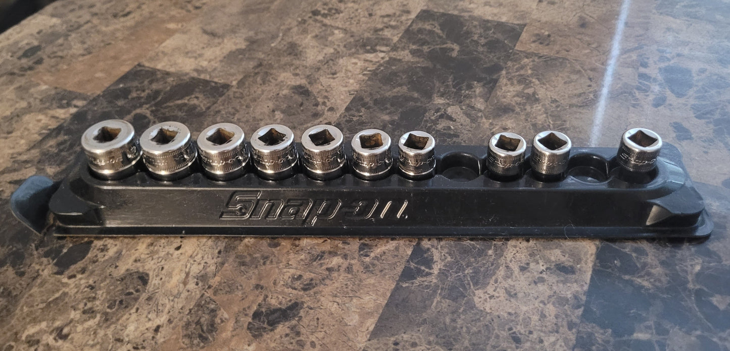 Snap-On 10pc PAKTY231 W/ Black Magnetic Socket Tray
