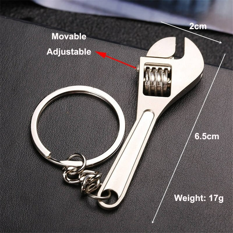 Adjustable Wrench Spanner High Quality Durable Tools Keychains