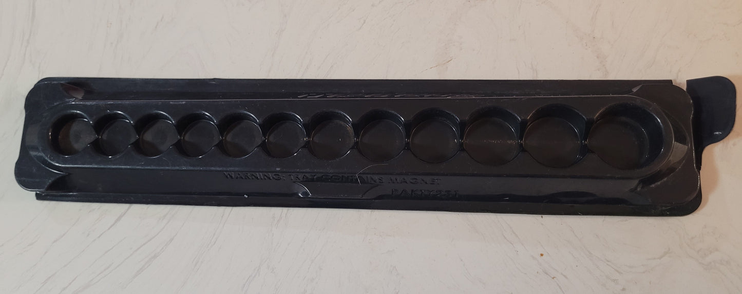 Snap-On 10pc PAKTY231 W/ Black Magnetic Socket Tray