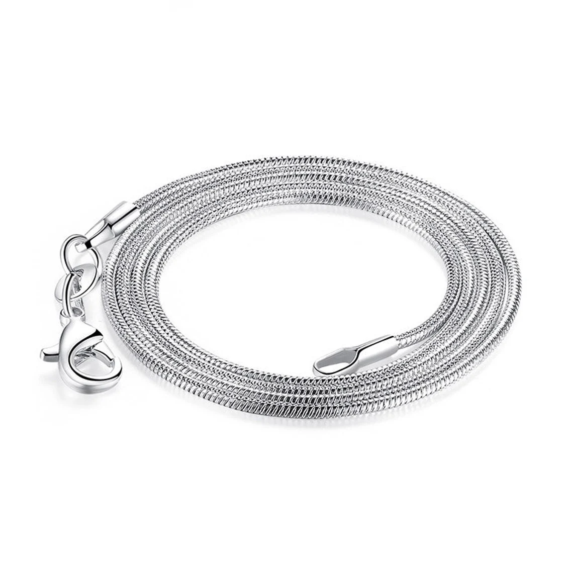 22" 925 Sterling Silver 1MM Snake Chain