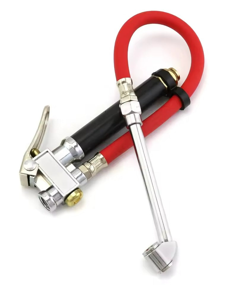 Amflo 101 Inflator Gauge, HD, Swivel Dual Foot Chuck Solid brass bar cali 120PSI