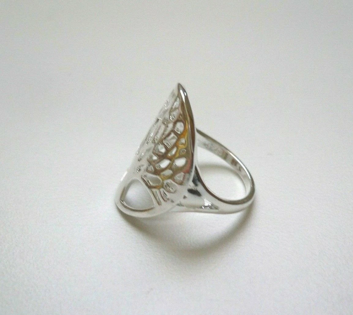 Retro 925 Sterling Silver Tree Of Life Hollow Ring