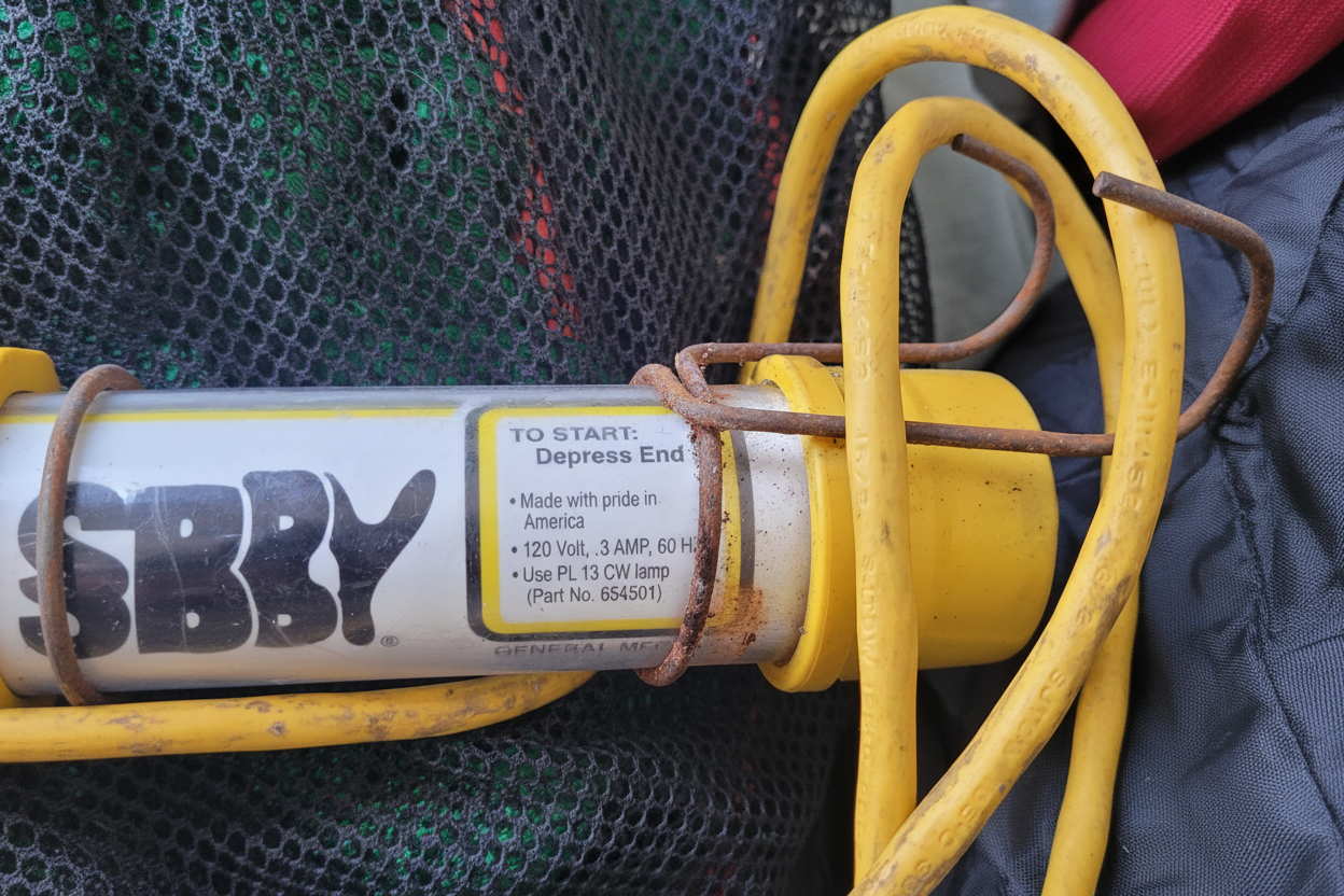 Stubby 120 Volt Fluorescent Work Light