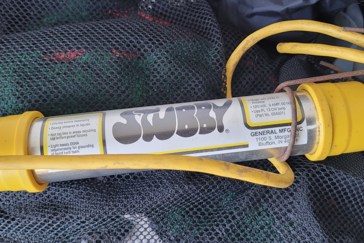 Stubby 120 Volt Fluorescent Work Light