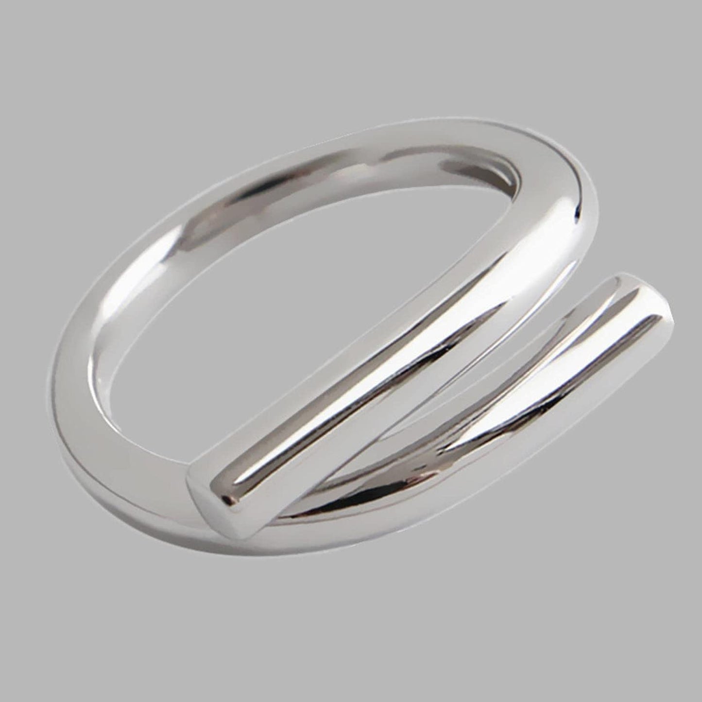 Sterling Silver Unique Open Layered Ring